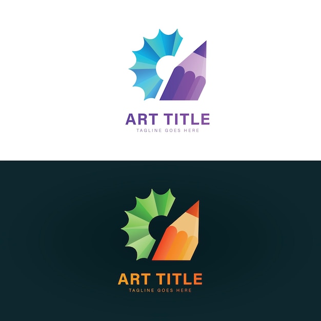 Vector an art logo