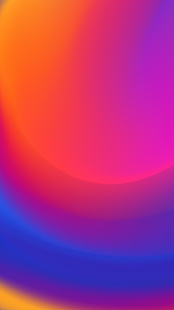 Vector artful blurred color wave gradient mesh design