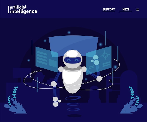 Artificial inteligence robot