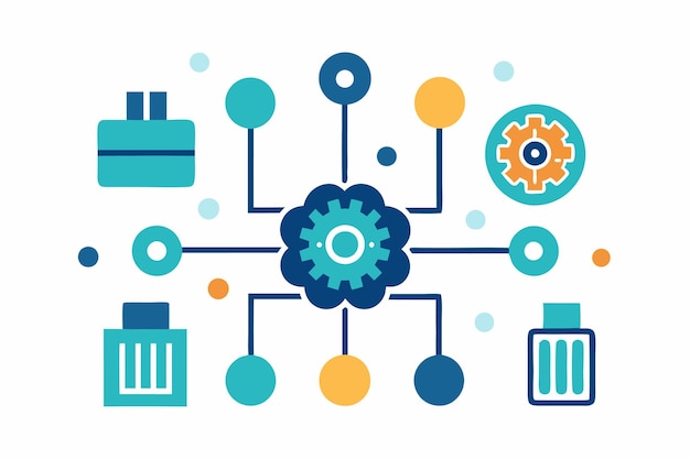 Vector artificial neural networks graphs amp data flow diagrams