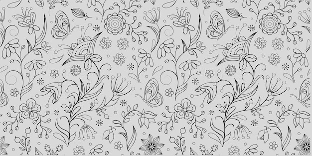 Artistic Harmony Enchanting Patterns for Seamless Backgrounds and Wallpaper