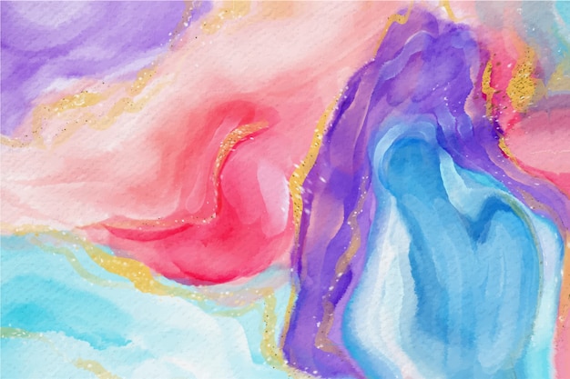 Artistic watercolor background style