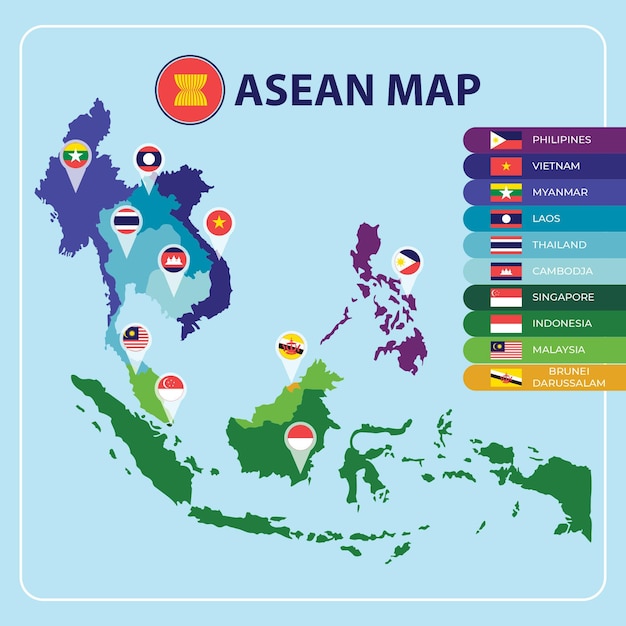 Asean map