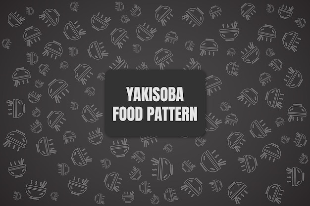 Asian food Pattern Deisgn