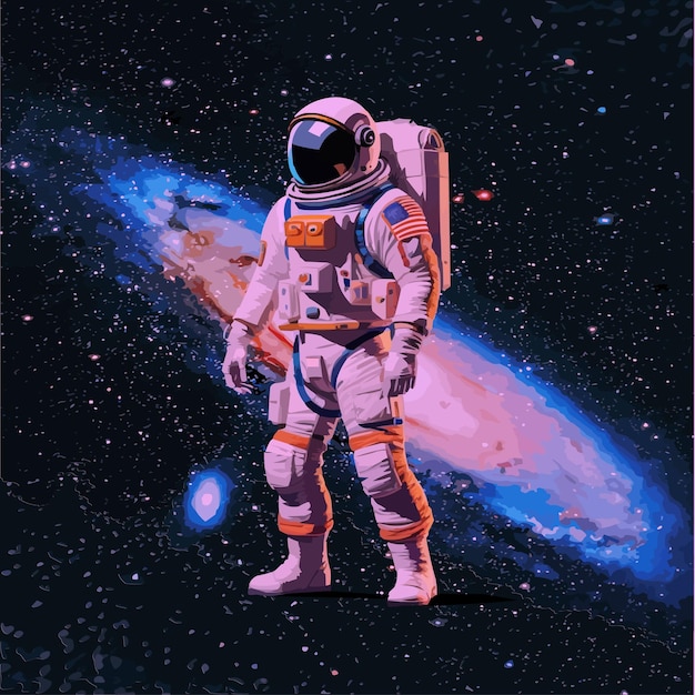 astronaut poster design