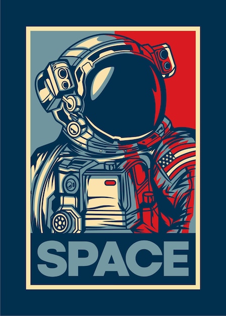 ASTRONAUT POSTER