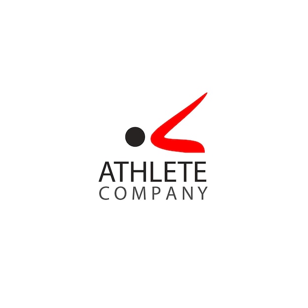 Athlete logo design