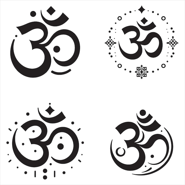 Vector aum ohm om images om sun symbol tattoo designs vectors amp illustrations for free download