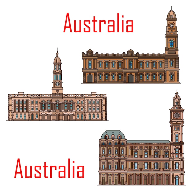 Australia architecture landmarks and buildings