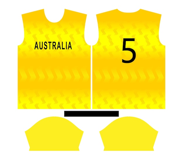 Australia cricket team sports kid design or Australia cricket jersey design