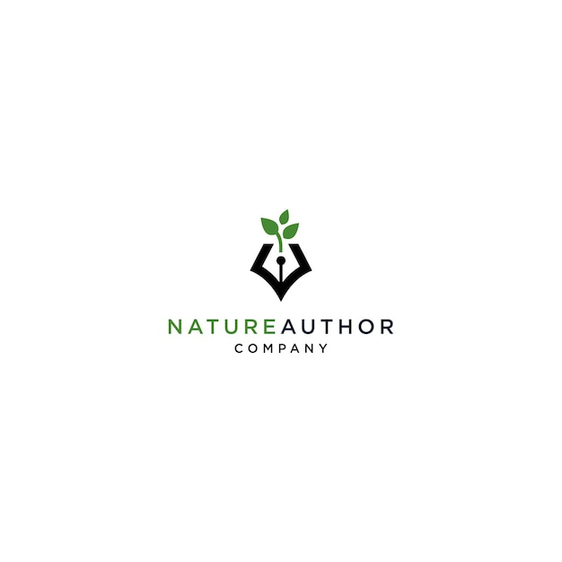 author leaf logo