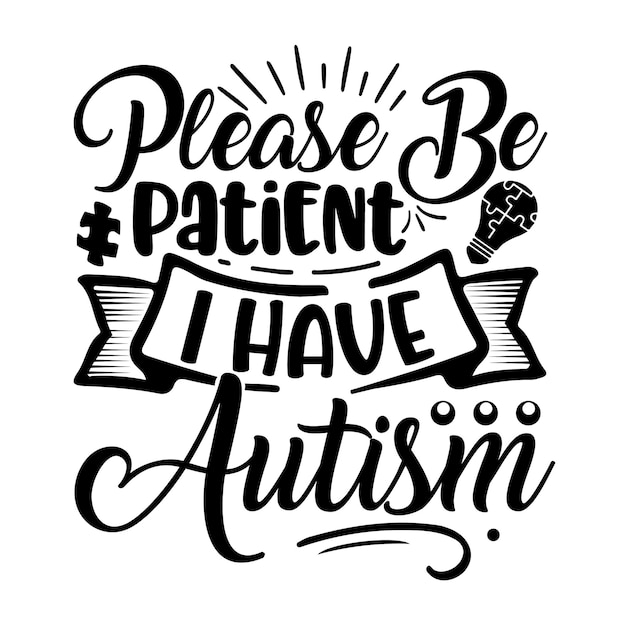 Vector autism svg design autism awareness svg autism quote svg ausome svg autism mom svg