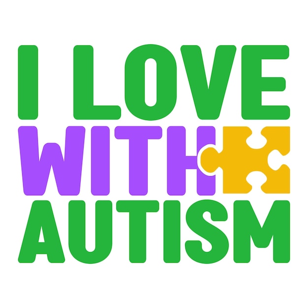 autism svg design and digital download