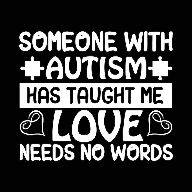 Autism T-shirt Design