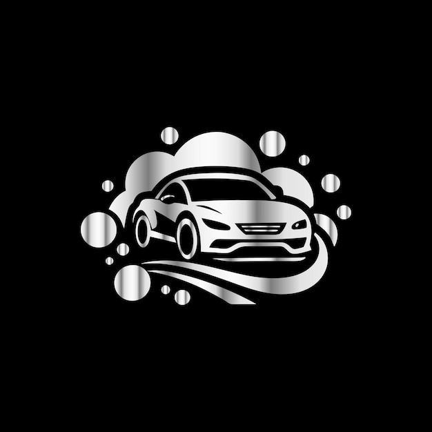 Vector auto car logo design vector template car wash logo abstract luxury car icon