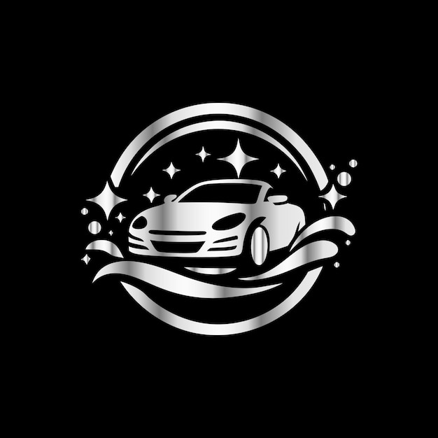 Auto Car Logo Design Vector Template Car wash logo Abstract Luxury Car Icon