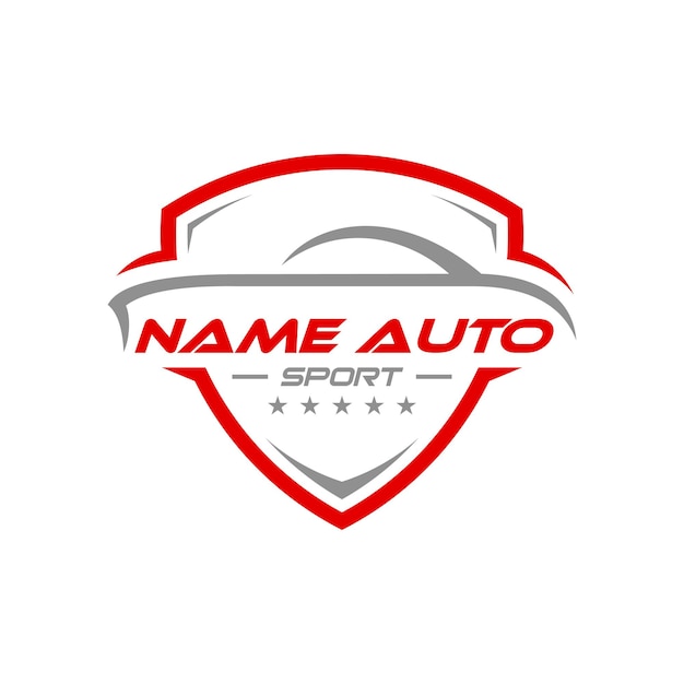 Auto Car Logo Stock Vector