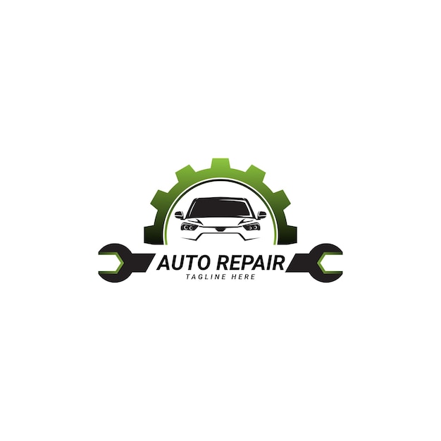 Auto repair car service logo