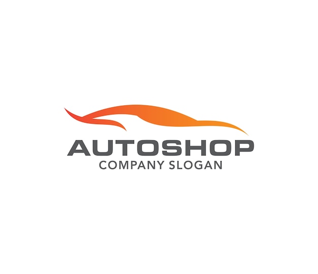 Auto repair design vector