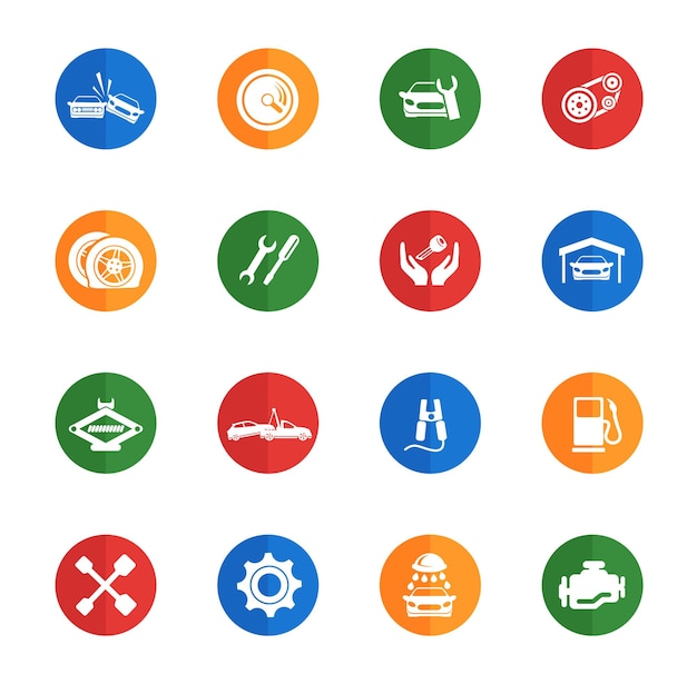 Auto Service Icons