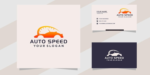 Auto speed logo template