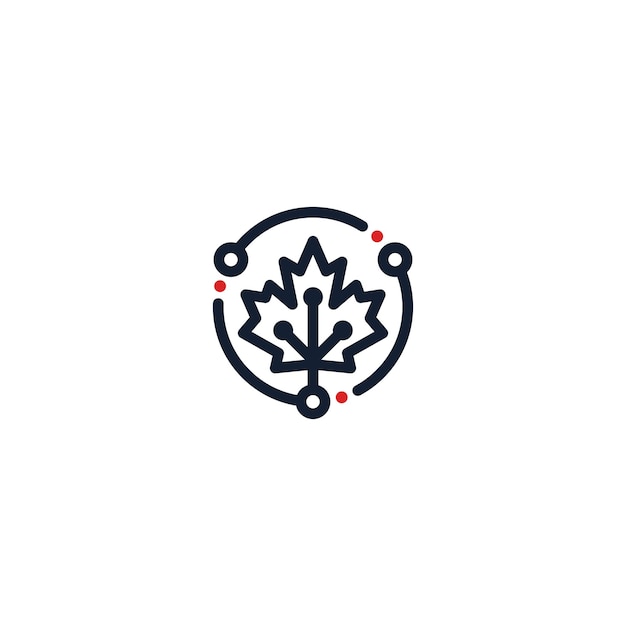 automate canada leaf logo