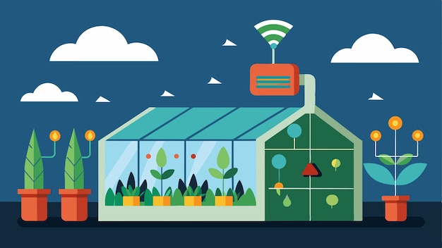 Automated greenhouse systems equipped with iot technology can simulate different climate conditions