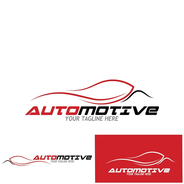 Automotive car icon logo vector illustration template design