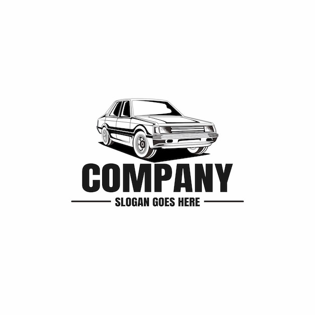 Automotive car logo template