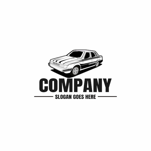 Automotive car logo template