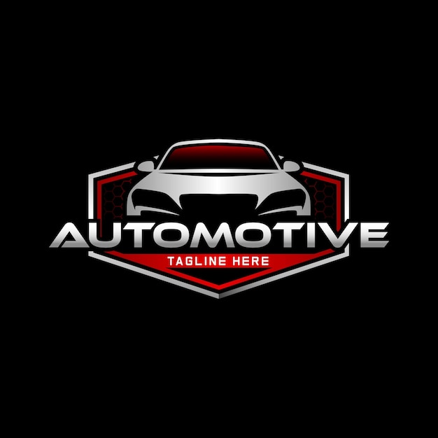 Automotive Car Vector Logo Template