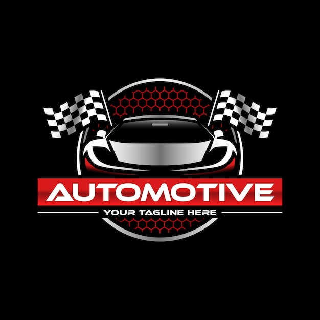 Automotive Car Vector Logo Template