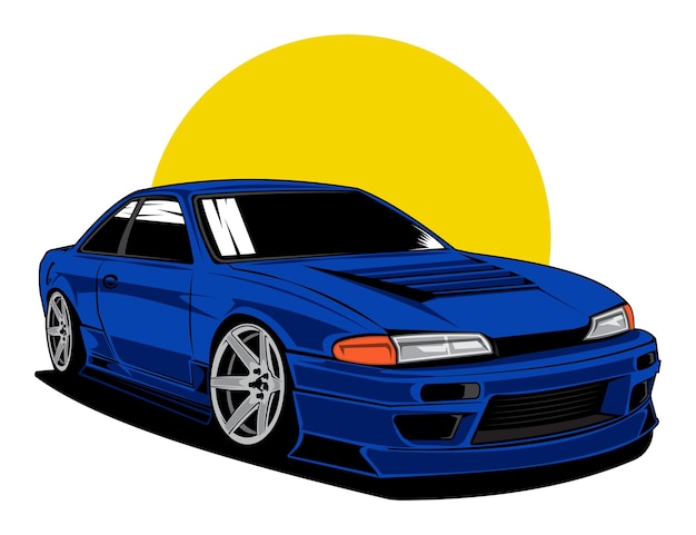 Automotive car vehicle illustration vector design graphic