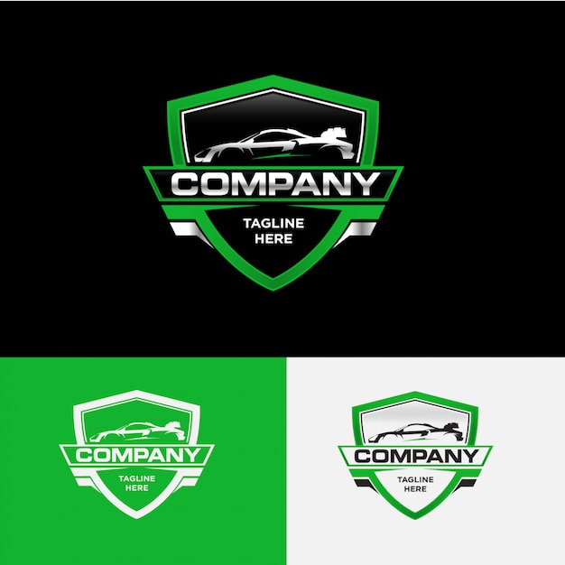 Automotive company logo concept vector