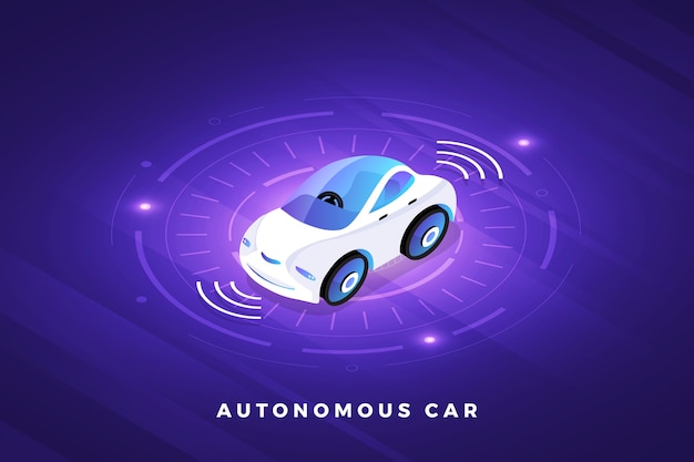 Vector autonomous self-driving automobile sensors smart car driverless vehicle technology