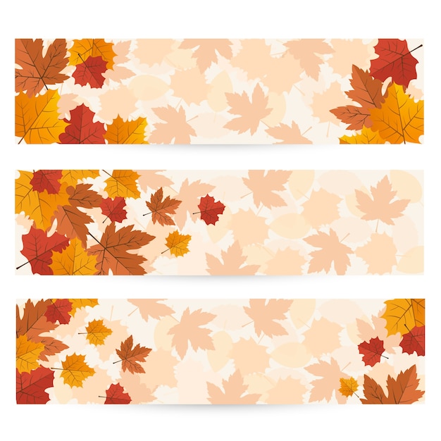 Autumn Banner Background