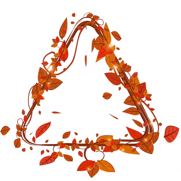 Vector autumn banner design