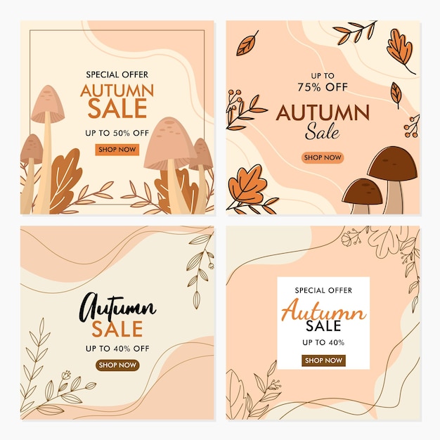 AUTUMN BANNER SALE