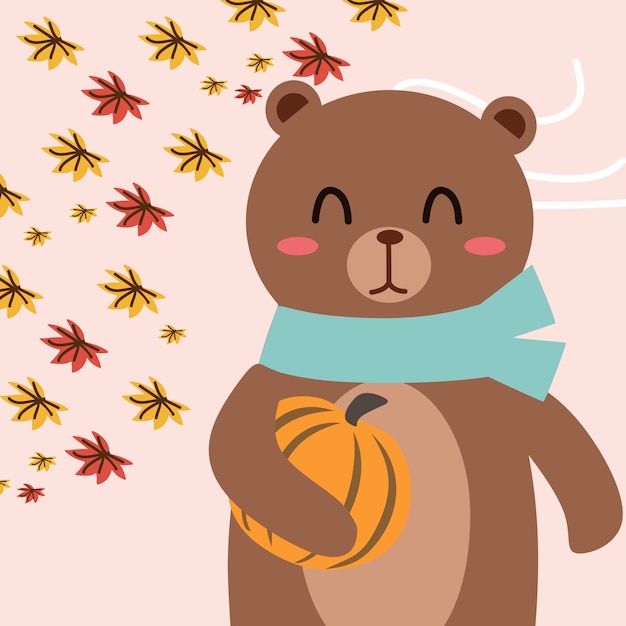 autumn bear