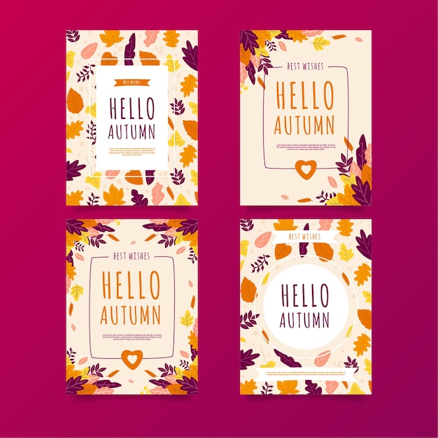 Autumn Card Collection