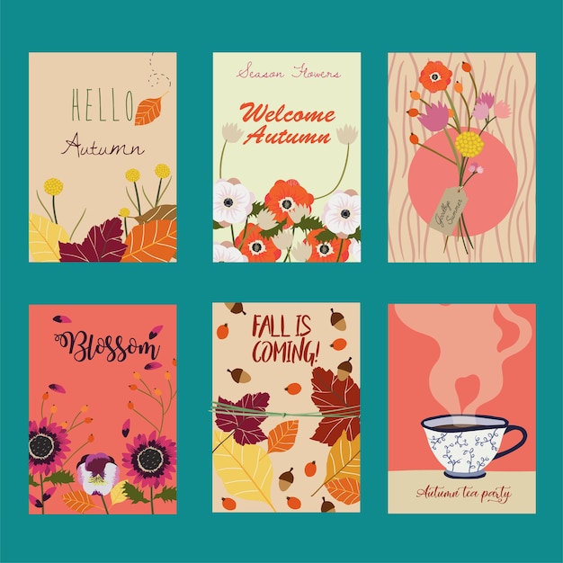 Autumn cards