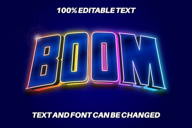 Autumn Editable Text Effect Modern Style