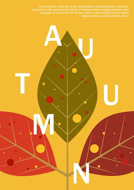 Autumn illustrations Patterns and simple pictures Hello Autumn Background for sale banner poster flyer cover Autumn card