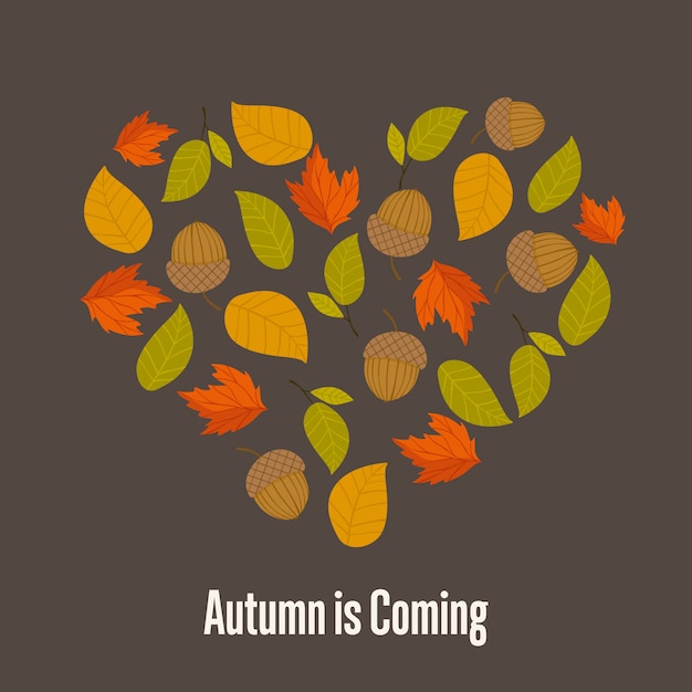 Autumn is coming background