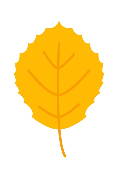 Autumn Leaf Fall Plant icon Vector illustration