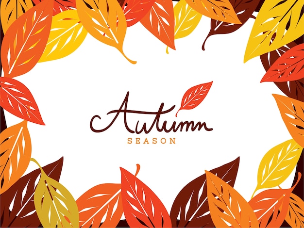 Autumn Leaves Frame wallpaper