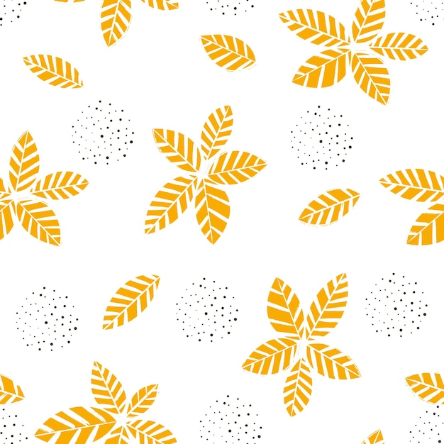 Autumn leaves pattern, seamless pattern with leaves, autumn, fall pattern,Autumn berries pattern