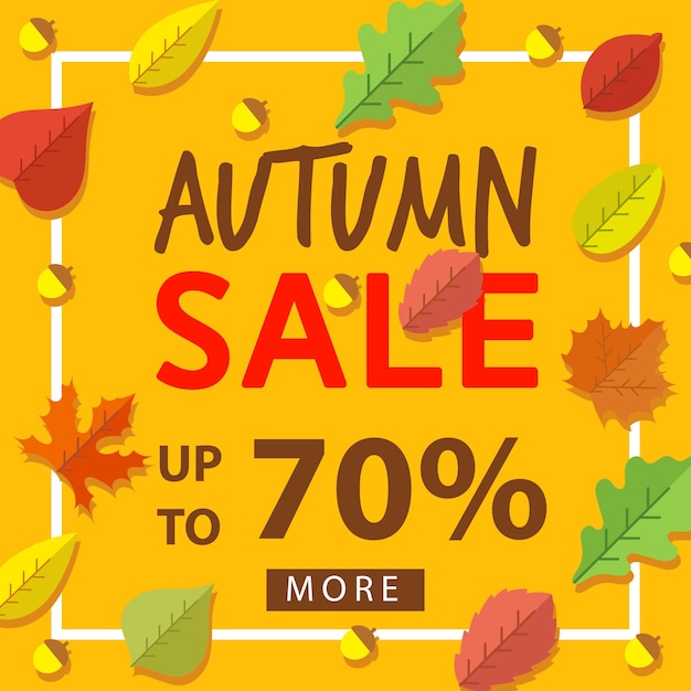 Autumn Leaves for Sale Poster