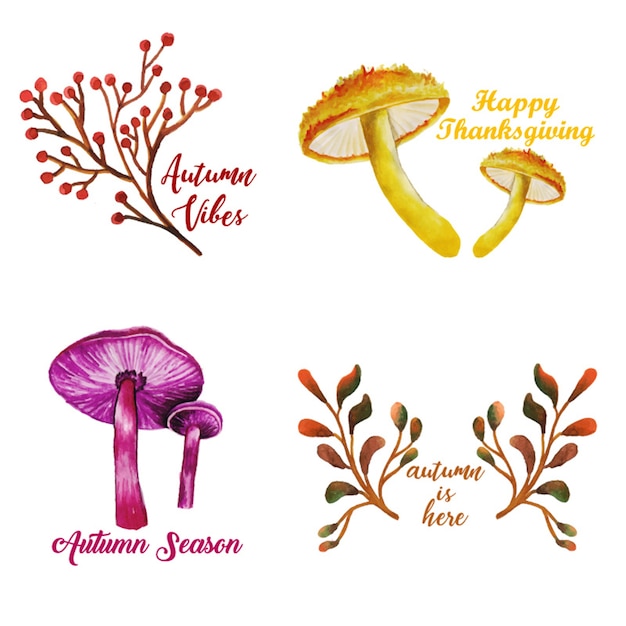 Autumn Logo Collection