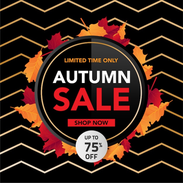 Autumn Sale Background